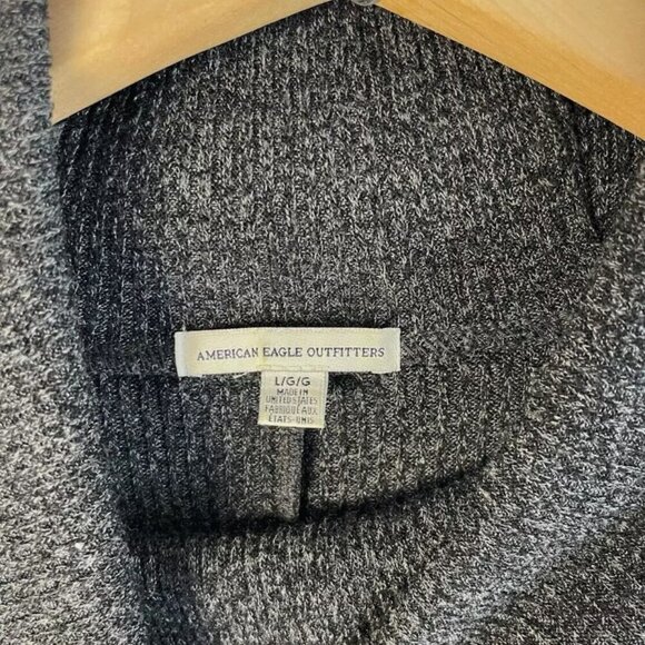 American Eagle Women’s Sleeveless Turtleneck Knit Sweater Dress Tunic – Sz Large - Picture 2 of 5